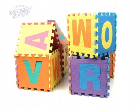 36el. DUŻE SUPER PUZZLE PIANKOWE PLUS TORBA 2709 36el. DUŻE SUPER PUZZLE PIANKOWE PLUS TORBA 2709