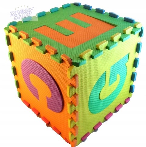 36el. DUŻE SUPER PUZZLE PIANKOWE PLUS TORBA 2709 36el. DUŻE SUPER PUZZLE PIANKOWE PLUS TORBA 2709
