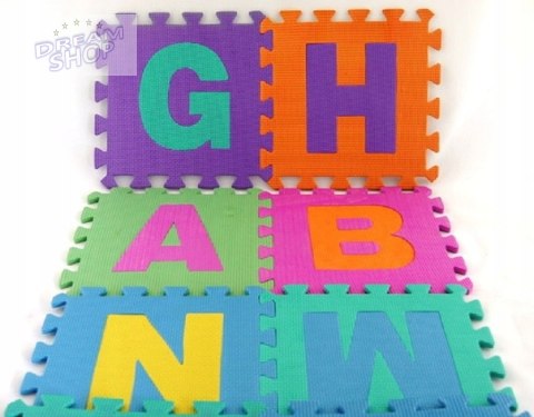 36el. DUŻE SUPER PUZZLE PIANKOWE PLUS TORBA 2709 36el. DUŻE SUPER PUZZLE PIANKOWE PLUS TORBA 2709