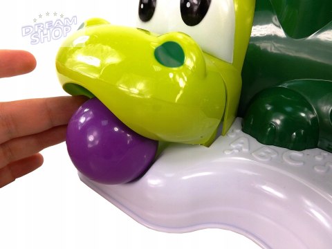 DINOZAUR ZBIJAK PIŁECZKI DŹWIĘKI ŚWIATŁA 326 DINOZAUR ZBIJAK PIŁECZKI DŹWIĘKI ŚWIATŁA 326