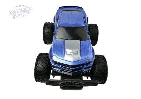 Auto Zdalnie Sterowane R/C 6.5 km/h Wysokie Koła Niebieskie Auto Zdalnie Sterowane R/C 6.5 km/h Wysokie Koła Niebieskie