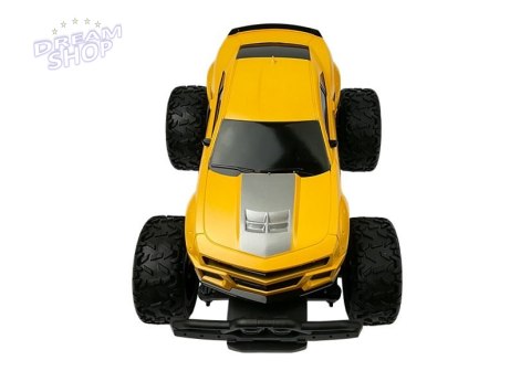 Auto Zdalnie Sterowane R/C 6.5 km/h Wysokie Koła Żółte Auto Zdalnie Sterowane R/C 6.5 km/h Wysokie Koła Żółte