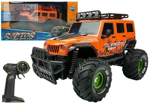 Auto Zdalnie Sterowane R/C Jeep Pomarańczowy 2.4G Auto Zdalnie Sterowane R/C Jeep Pomarańczowy 2.4G