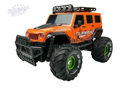 Auto Zdalnie Sterowane R/C Jeep Pomarańczowy 2.4G Auto Zdalnie Sterowane R/C Jeep Pomarańczowy 2.4G