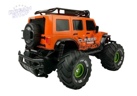 Auto Zdalnie Sterowane R/C Jeep Pomarańczowy 2.4G Auto Zdalnie Sterowane R/C Jeep Pomarańczowy 2.4G
