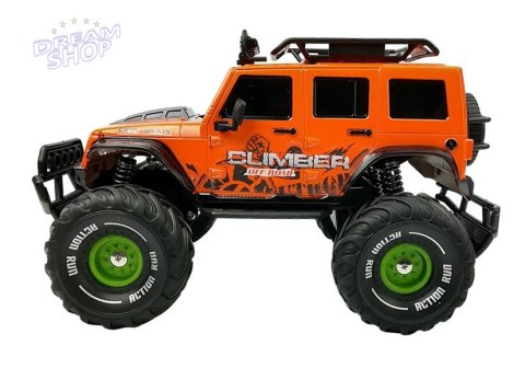 Auto Zdalnie Sterowane R/C Jeep Pomarańczowy 2.4G Auto Zdalnie Sterowane R/C Jeep Pomarańczowy 2.4G