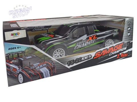Auto Zdalnie Sterowane R/C Pick Up 15-20 km/h Zielone Auto Zdalnie Sterowane R/C Pick Up 15-20 km/h Zielone