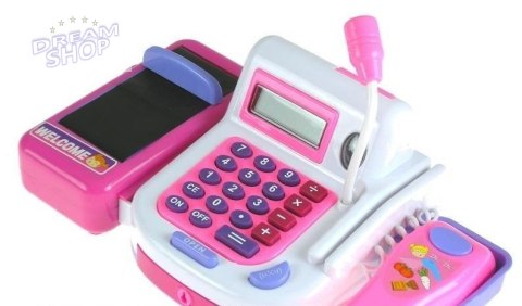 Kasa Sklepowa Fiskalna z Kalkulatorem + Akcesoria