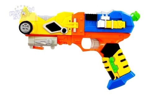 Pistolet na Strzałki Piankowe Robot 2w1 + Maska Pistolet na Strzałki Piankowe Robot 2w1 + Maska