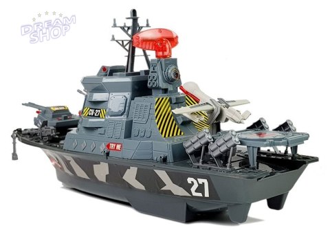 Wojskowy Statek Baza Militarna Światła i Dźwięki