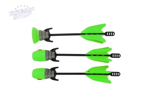 Zestaw Łuk 3 Strzały Sportowy Zielony 58 cm Zestaw Łuk 3 Strzały Sportowy Zielony 58 cm
