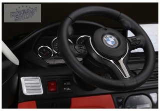 Auto Na Akumulator BMW X6M Czarne Dwuosobowy Fotel
