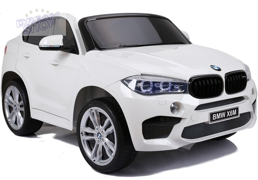 Auto Na Akumulator NOWE BMW X6M Białe Auto Na Akumulator NOWE BMW X6M Białe