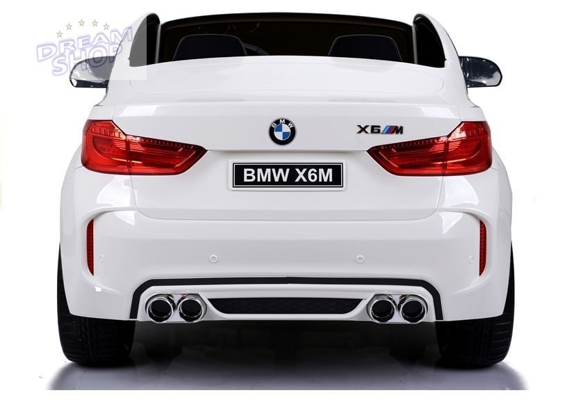 Auto Na Akumulator NOWE BMW X6M Białe Auto Na Akumulator NOWE BMW X6M Białe