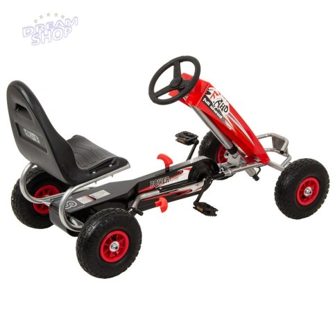 Gokart sportowy Enero 14 czerwony Gokart sportowy Enero 14 czerwony