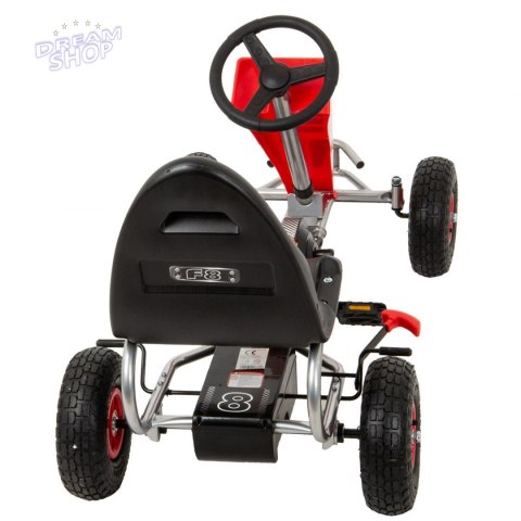 Gokart sportowy Enero 14 czerwony Gokart sportowy Enero 14 czerwony