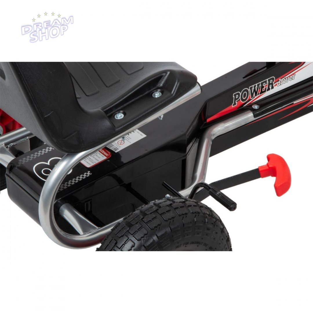 Gokart sportowy Enero 14 czerwony Gokart sportowy Enero 14 czerwony