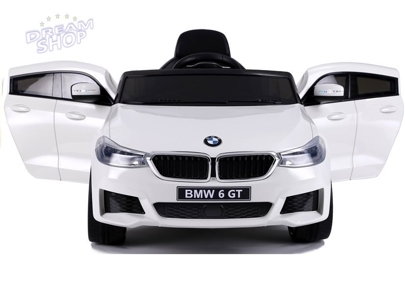 Pojazd na Akumulator BMW 6 GT Białe Pojazd na Akumulator BMW 6 GT Białe