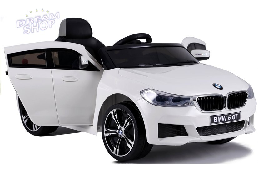 Pojazd na Akumulator BMW 6 GT Białe Pojazd na Akumulator BMW 6 GT Białe