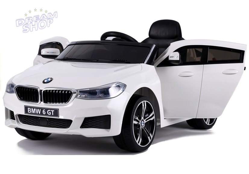 Pojazd na Akumulator BMW 6 GT Białe Pojazd na Akumulator BMW 6 GT Białe