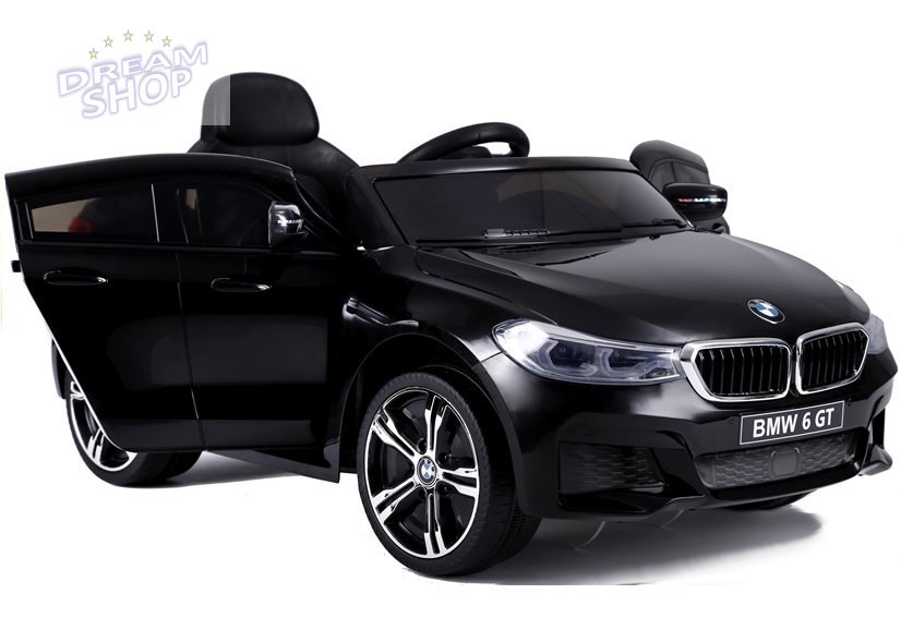 Pojazd na Akumulator BMW 6 GT Czarne Pojazd na Akumulator BMW 6 GT Czarne