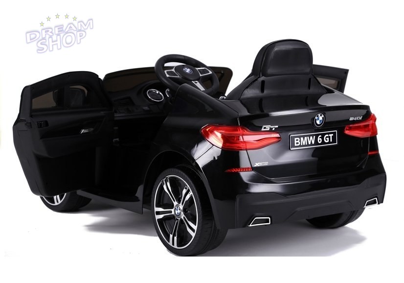Pojazd na Akumulator BMW 6 GT Czarne Pojazd na Akumulator BMW 6 GT Czarne