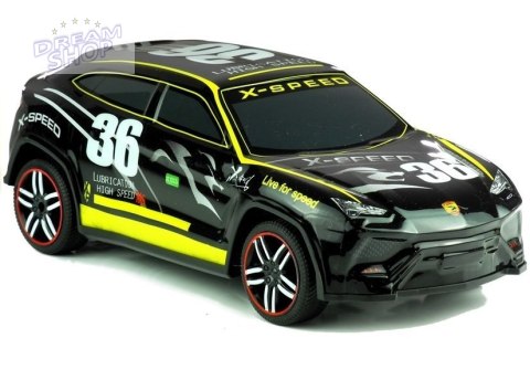 Auto Zdalnie Sterowane Sportowe Pilot R/C Czarne Auto Zdalnie Sterowane Sportowe Pilot R/C Czarne