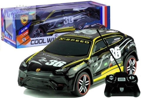 Auto Zdalnie Sterowane Sportowe Pilot R/C Czarne Auto Zdalnie Sterowane Sportowe Pilot R/C Czarne