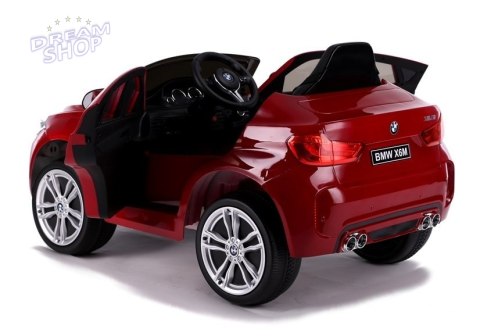Auto na Akumulator BMW X6 Czerwony Lakierowany Auto na Akumulator BMW X6 Czerwony Lakierowany
