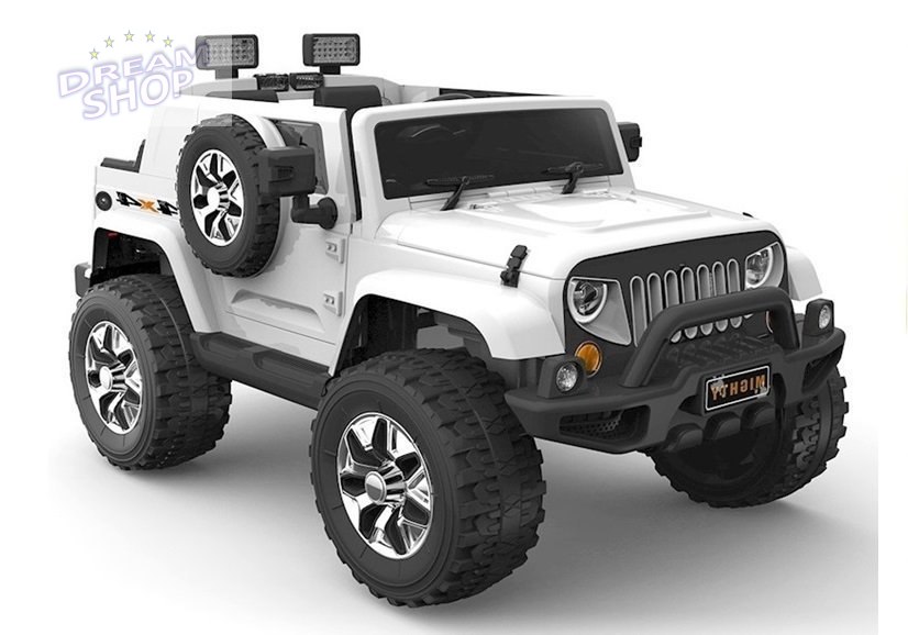 Auto na Akumulator Jeep HL1668 4x4 Biały Auto na Akumulator Jeep HL1668 4x4 Biały