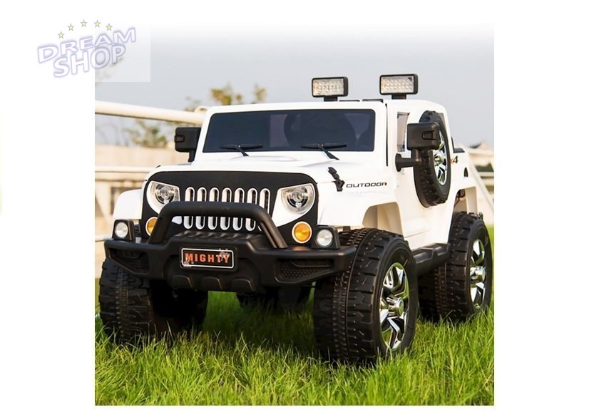 Auto na Akumulator Jeep HL1668 4x4 Biały Auto na Akumulator Jeep HL1668 4x4 Biały
