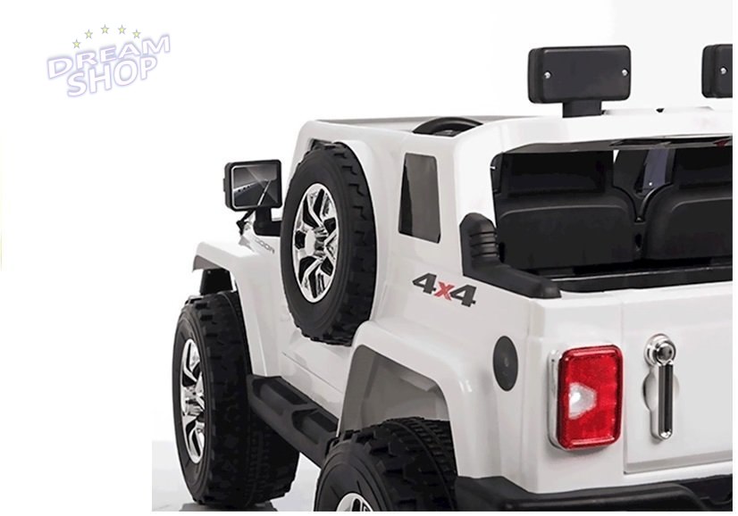 Auto na Akumulator Jeep HL1668 4x4 Biały Auto na Akumulator Jeep HL1668 4x4 Biały