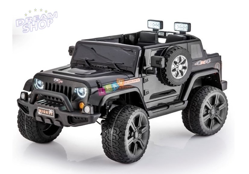 Auto na Akumulator Jeep HL1668 4x4 Czarny Auto na Akumulator Jeep HL1668 4x4 Czarny