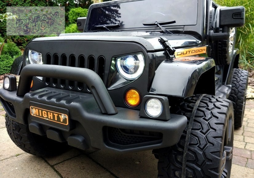 Auto na Akumulator Jeep HL1668 4x4 Czarny Auto na Akumulator Jeep HL1668 4x4 Czarny