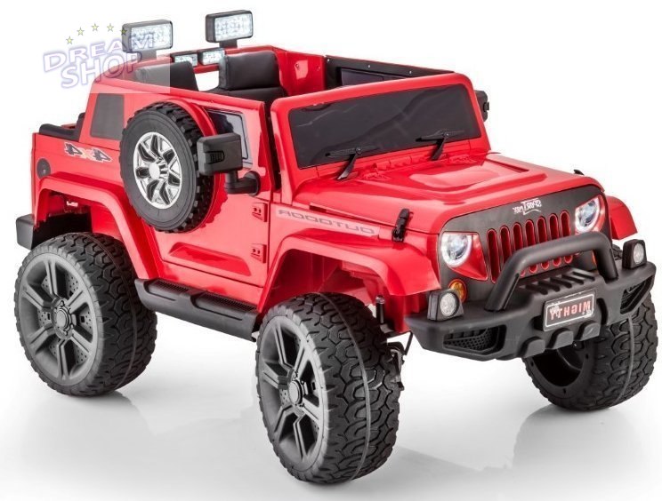 Auto na Akumulator Jeep HL1668 4x4 Czerwony Auto na Akumulator Jeep HL1668 4x4 Czerwony