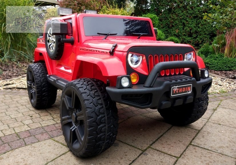 Auto na Akumulator Jeep HL1668 4x4 Czerwony Auto na Akumulator Jeep HL1668 4x4 Czerwony