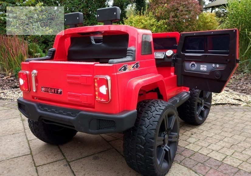 Auto na Akumulator Jeep HL1668 4x4 Czerwony Auto na Akumulator Jeep HL1668 4x4 Czerwony