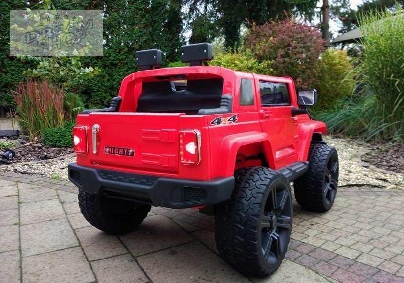 Auto na Akumulator Jeep HL1668 4x4 Czerwony Auto na Akumulator Jeep HL1668 4x4 Czerwony