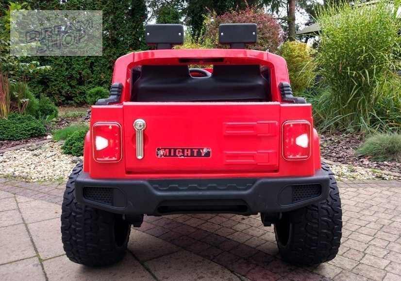 Auto na Akumulator Jeep HL1668 4x4 Czerwony Auto na Akumulator Jeep HL1668 4x4 Czerwony