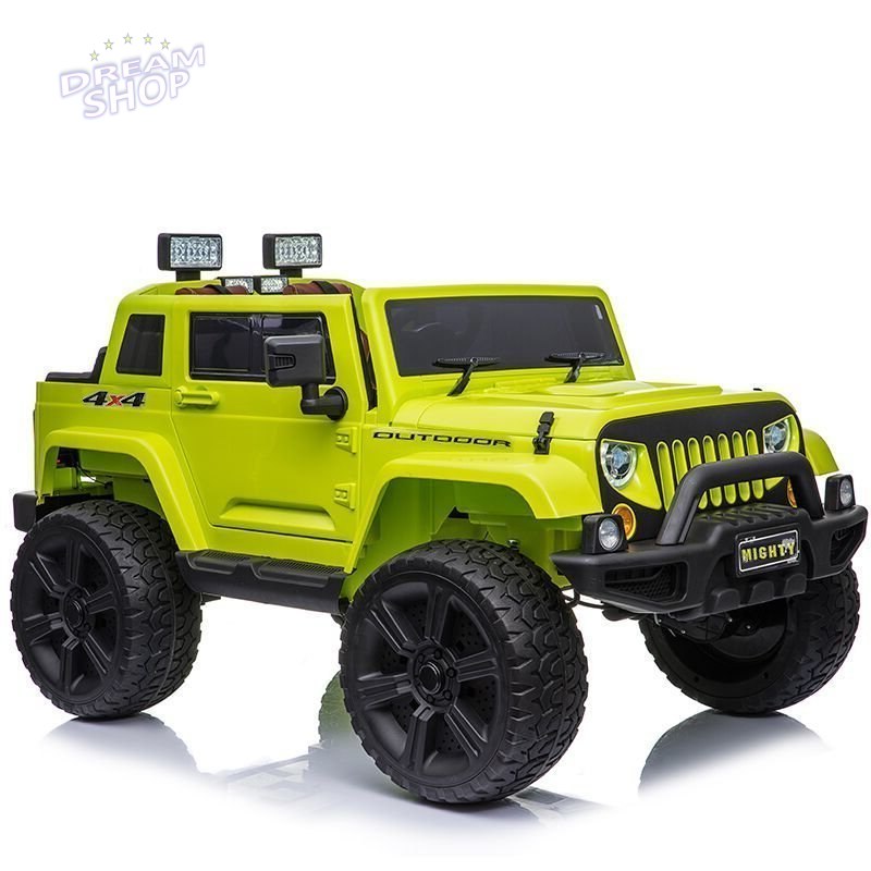 Auto na Akumulator Jeep HL1668 4x4 Zielony Auto na Akumulator Jeep HL1668 4x4 Zielony