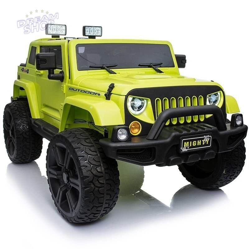 Auto na Akumulator Jeep HL1668 4x4 Zielony Auto na Akumulator Jeep HL1668 4x4 Zielony