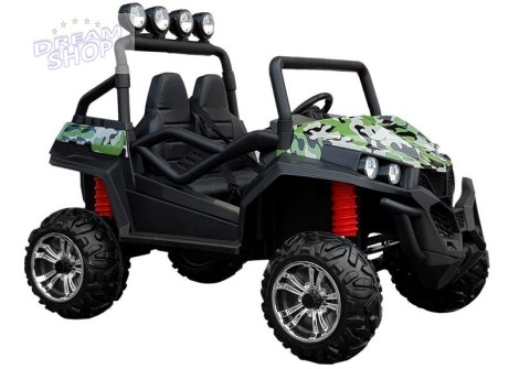 Auto na Akumulator S2588 Zielony Lakierowany Moro Auto na Akumulator S2588 Zielony Lakierowany Moro