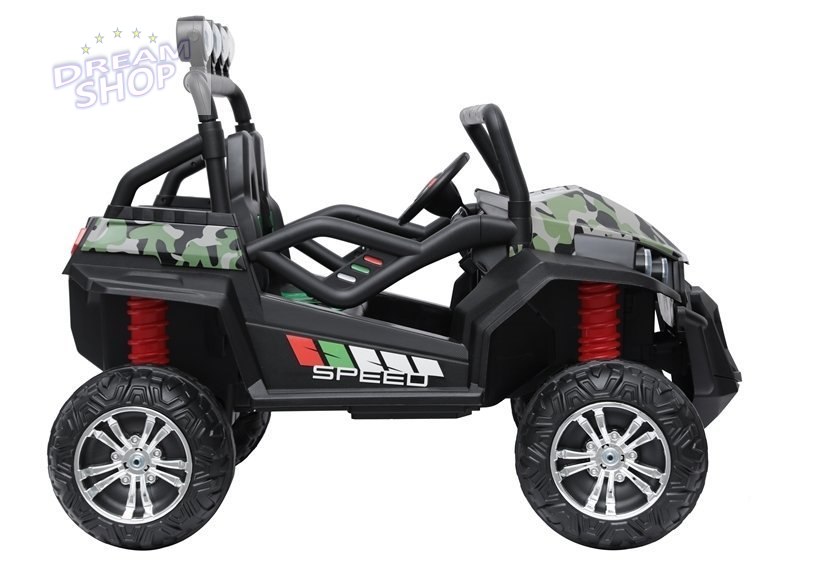 Auto na Akumulator S2588 Zielony Lakierowany Moro Auto na Akumulator S2588 Zielony Lakierowany Moro