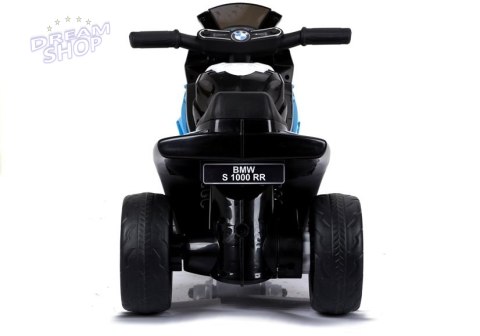 Motor na akumulator BMW S1000RR Trójkołowy Niebieski Motor na akumulator BMW S1000RR Trójkołowy Niebieski