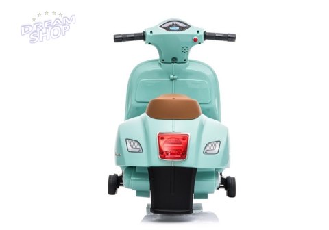 Skuter na Akumulator Vespa GTS 300 Mini Turkusowy Skuter na Akumulator Vespa GTS 300 Mini Turkusowy