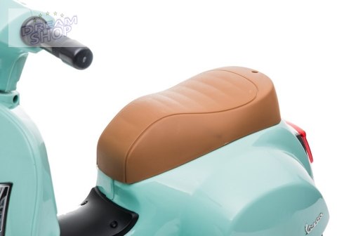 Skuter na Akumulator Vespa GTS 300 Mini Turkusowy Skuter na Akumulator Vespa GTS 300 Mini Turkusowy