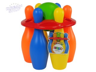 Zestaw Do Gry w Kręgle 6 szt Kolorowe 26 cm