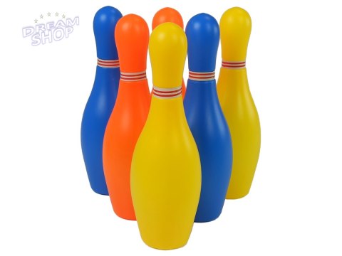 Zestaw Do Gry w Kręgle 6 szt Kolorowe 26 cm Zestaw Do Gry w Kręgle 6 szt Kolorowe 26 cm