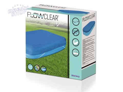 Bestway Pokrywa do basenów 305 x 183 cm 58108