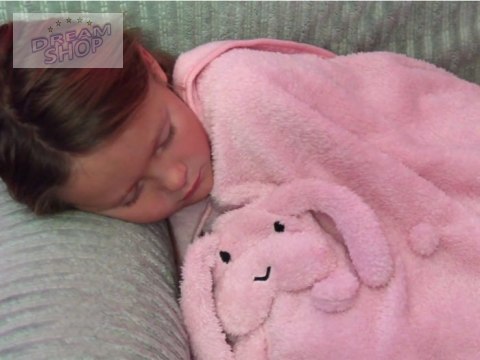 Miękki kocyk - przytulanka 2w1 MAŁPKA w kolorze mokka mouse ZA0724